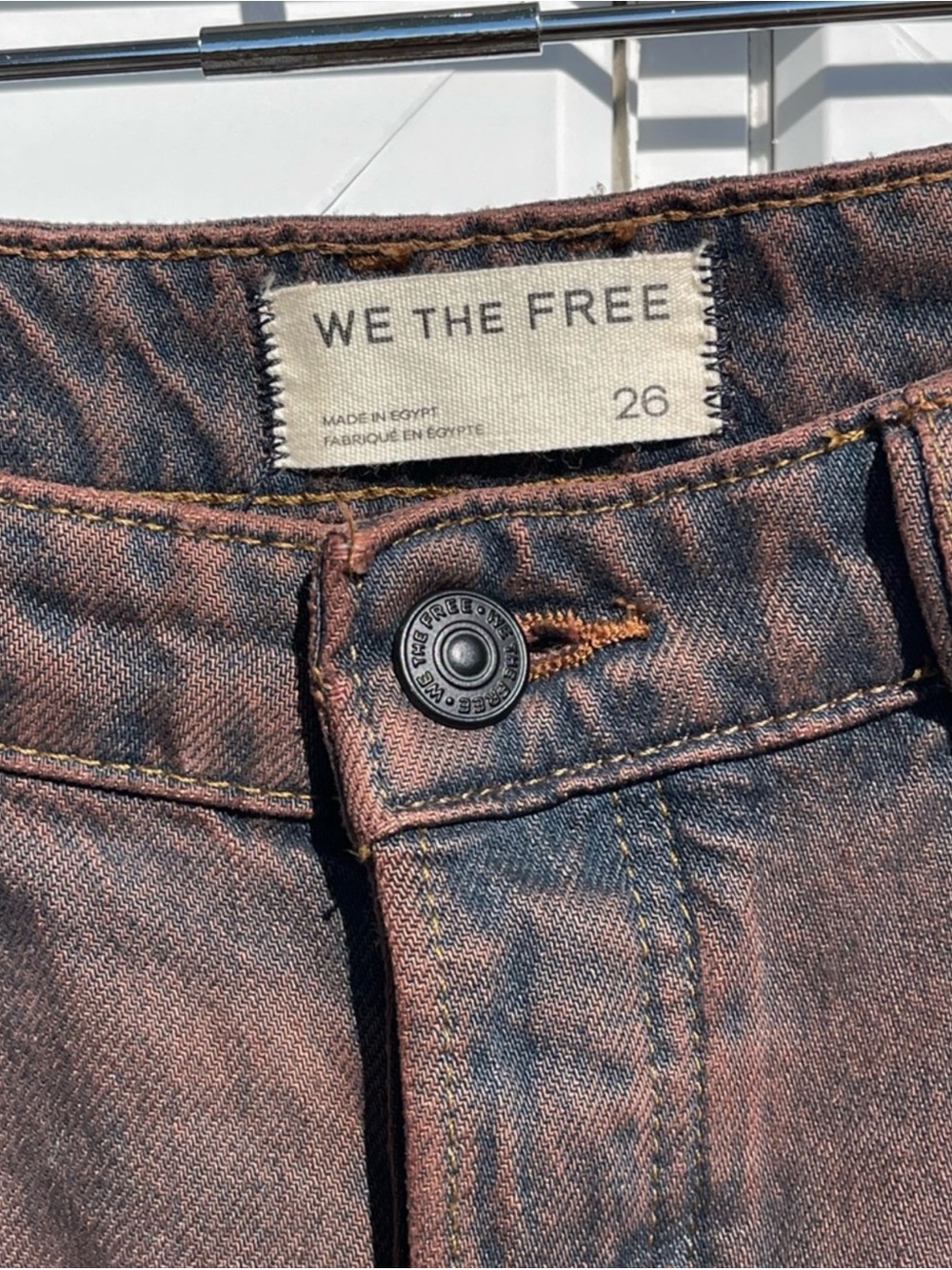 Free People We The Free Tennessee Low-Rise Boyfriend Jeans Demitasse
